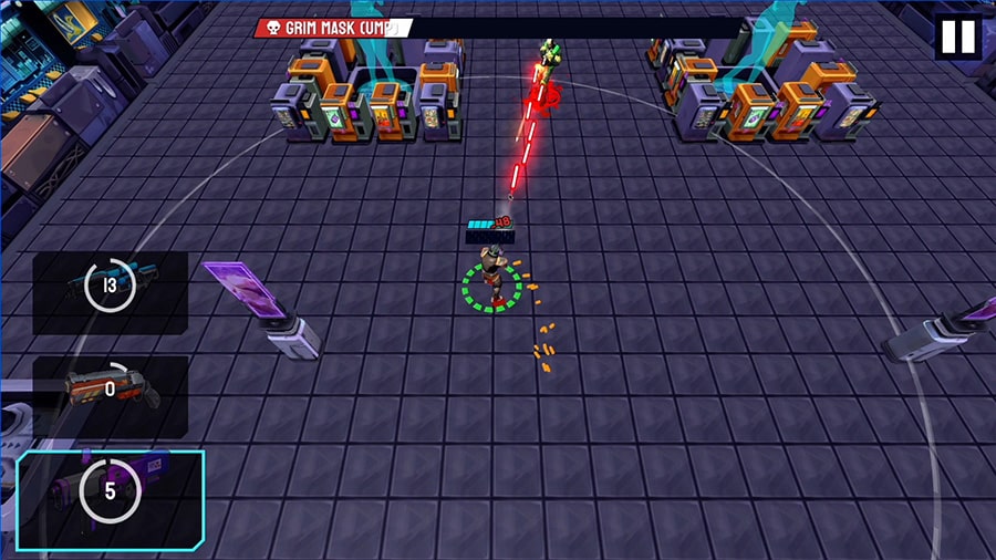 boss Grim Mask in Cyber Fuck