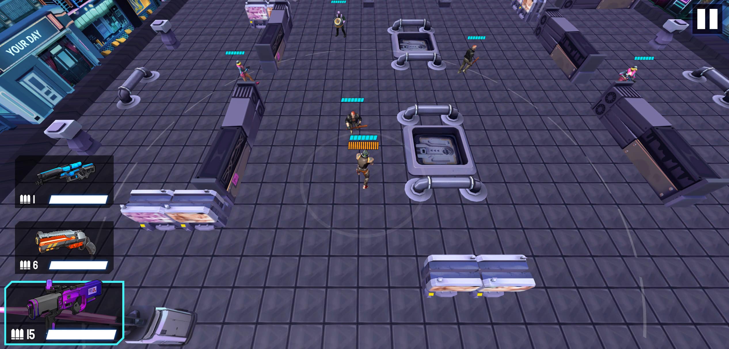fight in Cyber Fuck Kink City
